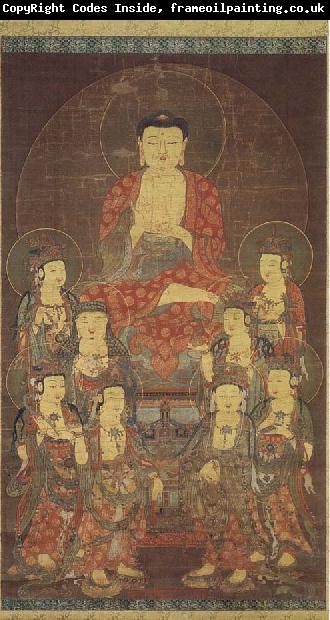 unknow artist Lord Buddha and the Buddha G-8